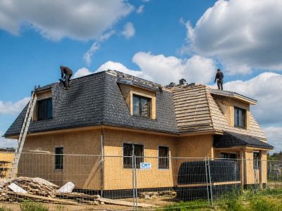 Монтаж крыши мансарды — пример работы №8